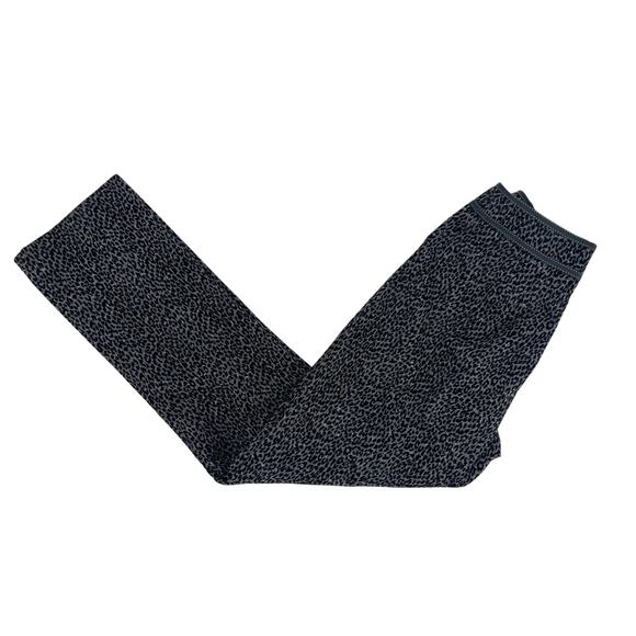 Carlisle Womens Pants Size 4 Animal Print Straight Leg Flocked Wool Blend UNIQUE - Picture 9 of 11